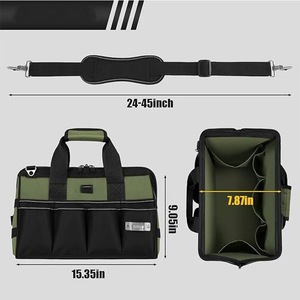 Wholesale Heavy Duty Electricians Portable Oxford <b>Tool</b> <b>Bag</b> Thickened Zipper Closure <b>Tool</b> <b>Bag</b> Heavy Duty - Product Image 2