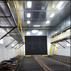 Tự động bụi miễn phí phun cát phòng/bắn nổ Booth - Product Image 5