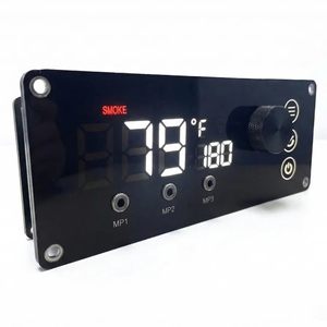 ตัวควบคุมเตาปิ้งย่างแบบดิจิตอล PID พร้อม WiFi - ช่องเสียบหัววัดอุณหภูมิเนื้อ 3 ช่อง - Product Image 1