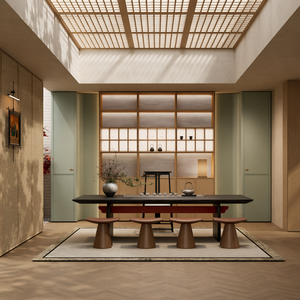 Série bois GOLDEN HOME |   Meubles sur mesure pour toute la maison, esthétique <span class=keywords><strong>de</strong></span> la dynastie Song |   Service gratuit <span class=keywords><strong>de</strong></span> conception et <span class=keywords><strong>de</strong></span> rendu 3D - Product Image 5