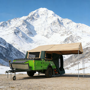 Remolque de Campamento Plegable Trasero Ligero de Primera Calidad Ecocampor, Estándar Australiano Moderno, Luces LED Mini 4x4 Todoterreno - Product Image 1