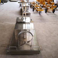 Machine de réparation de chaussées à plaque chauffante pour asphalte, équipement de maintenance routière infrarouge manuel