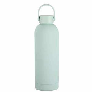 Premium Selection 750ml Stainless Steel <b>Small</b>-Mouth Insulated Water Bottle 6-12 Hours Thermal Insulation Minimalist Design - Product Image 3