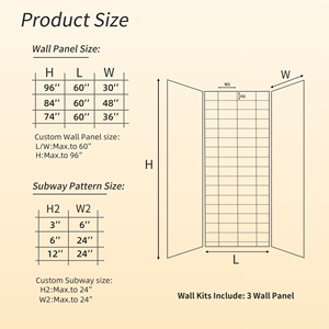 Paneles de pared de ducha de superficie sólida antiestática de diseño de gama alta impermeable Interior Hogar y pared de Hotel para Villas piedra Artificial - Product Image 3