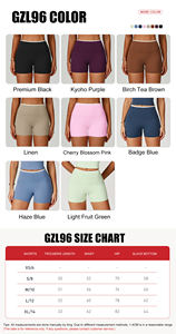 Nouveaux shorts d'été sans couture pour femmes, avec logo personnalisé, effet froncé aux fesses, pour le sport, la gym, le yoga et le cyclisme - Product Image 2