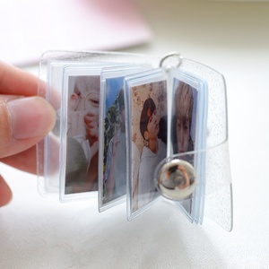 Giá Đặc Biệt Mini 1.0Inch 2Inch Album Ảnh Với Keychain Anime Phong Cách Đầu Lớn Tài Liệu Lưu Trữ Cuốn Sách Làm Bằng Hợp Kim Acrylic Nhựa - Product Image 4
