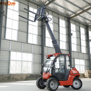 Chargeuse sur pneus télescopique compacte Diesel 1,5 tonne pour travaux de construction ERT1500 - Product Image 2