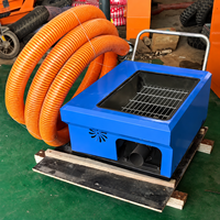 Mini-pompe à béton électrique à vis pour béton fin et mortier