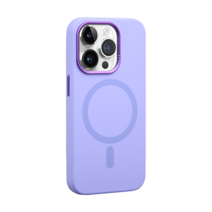 Funda Magnética de Silicona Colorida para Teléfono, Protección Completa de la Lente de la Cámara, Delgada y Antideslizante para iPhone 17 Air, 16, 15 Pro Max, 14 Pro, 13 - Product Image 4