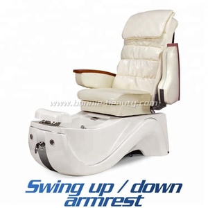 Fauteuil de pédicure de luxe BonnieBeauty avec massage du dos et pétrissage - Product Image 3