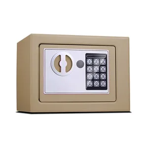 17E small home safe mini in-wall electronic password safe box without coin function