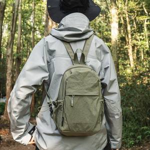 Unisex Lightweight Backpack 13 Inches Solid Color Adjustable Straps Detachable Handle For Outdoor Hiking Sports Travel - Product Image 5