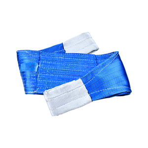 <span class=keywords><strong>Eslinga</strong></span> de Elevación Plana de Poliéster Force FWS-24 <span class=keywords><strong>Azul</strong></span> de 1.5m y 24cm de Ancho, con Capacidad de 8 Toneladas, para Diversas Aplicaciones - Product Image 1