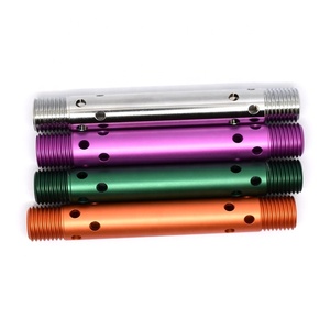 OEM nhà sản xuất Chrome mạ màu Anodized mù ren các bộ phận Ống Anodized nhôm CNC gia công cho bộ lọc - Product Image 2