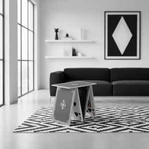 Table Basse Moderne Créative et Artistique en Forme de Carte à Jouer pour Café, <span class=keywords><strong>Magasin</strong></span> de Jouets et Salon Thème 'Script Murder' Viral - Product Image 5