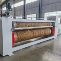 Machine à repasser et calandre non tissées QDYQ pour le traitement thermique de surface des tissus afin d'obtenir une douceur requise pour le rembourrage doux