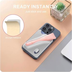 Silicone Suction Cup <b>Bracket</b> for Travel Stick-on Lipstick and Wallet Cosmetic Bag Holder - Product Image 2