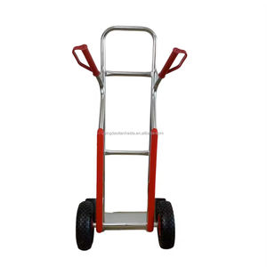Chariot <span class=keywords><strong>pliant</strong></span> robuste en aluminium, chariot à main polyvalent, chariot à sac, chariot de courses sur roues pour le camping et les festivals - Product Image 6