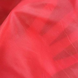 Tafetán de poliéster brillante rojo intenso, satén resistente a las arrugas para decoración de bodas, forro de prendas, chaleco salvavidas - Product Image 5