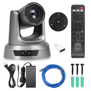 Giá tốt nhất FMK-V20U-Gray USB PTZ máy ảnh 20x Zoom quang USB hội nghị máy ảnh 1080P HD USB <span class=keywords><strong>Video</strong></span> <span class=keywords><strong>Camera</strong></span> cho live <span class=keywords><strong>streaming</strong></span> - Product Image 2