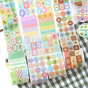 1 rollo de cinta Washi serie Spring y Jingming manual teléfono móvil tarjeta trasera DIY Collage - Product Image 2