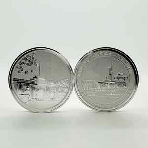 Cadeau souvenir de défi de conception personnalisée gravée de pièce de monnaie en métal doré en laiton personnalisé - Product Image 4