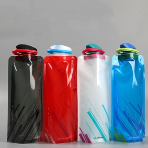 Botella de Agua Plegable – Botella Deportiva para Correr, Acampar, Hacer Senderismo – Ligera y a Prueba de Fugas, Libre de BPA - Product Image 4