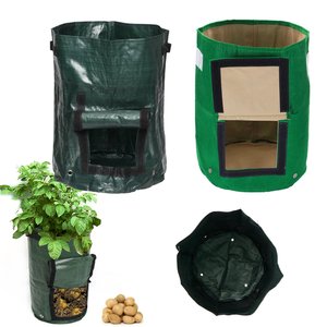 Maceta <span class=keywords><strong>para</strong></span> jardinería, bolsa transpirable <span class=keywords><strong>para</strong></span> <span class=keywords><strong>cultivo</strong></span> <span class=keywords><strong>de</strong></span> verduras y patatas, bolsas <span class=keywords><strong>para</strong></span> setas y frutas - Product Image 5