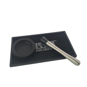 Custom Logo LED Universal Friction Resistant Mat Non Slip Waterproof For <b>Bar</b> Counter Night Club And Home Entertainment - Product Image 1