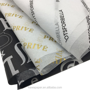 티슈 페이퍼 포장을 위한 맞춤형 로고 인쇄 선물 랩 티슈 실크 종이 - Product Image 4