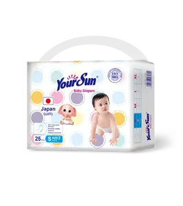 Hot sale Price Medium Sleep Baby Soft Diaper 100 Pack Cloth Pampering Pants S Size Pants Diaper Manufactured For Newborns