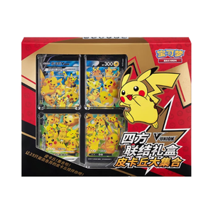 Véritable Poke Monna Four Square Connection Series Cartes à collectionner <span class=keywords><strong>Portugais</strong></span> Simplifié Chinois Booster Box <span class=keywords><strong>Jeu</strong></span> <span class=keywords><strong>de</strong></span> table Caractéristiques - Product Image 4