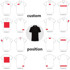 Polo Promozionali Personalizzate Economiche per Aziende, Uniformi da Lavoro ad Asciugatura Rapida con Logo, Magliette da Lavoro per Corrieri e Consegna a Domicilio - Product Image 6