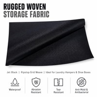 Tissu Oxford en nylon 420D imperméable et résistant, laminé TPU, à cinq grilles, mélange TPU, pour organisateurs de chaussures et canapés gonflables