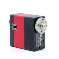Feetech HLS3955M 12V 55Kg Servo RC de Doble Eje DexHand de Código Abierto, Mano Robótica Humanoide Metálica, Piezas para Barcos RC