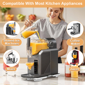 Kitchen Appliances Dolly Adjustable Mall Coffee Stand Mobile <b>Roller</b> with 4 Locking Swivel Wheels - Product Image 2
