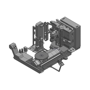 DVW60 Centre de machine de traitement des métaux CNC 5 axes de haute précision Nouvelle construction cône de broche vertical BT40 - Product Image 2