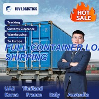 Fret maritime économique FCL de Chine vers les États-Unis 20GP 40HQ DDP Porte à Porte Transitaire