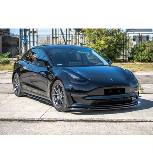 Dry Carbon Fiber Front Lip High Quality Car Accessories for Tesla <strong>Model</strong> <strong>3</strong> - Product Image 2