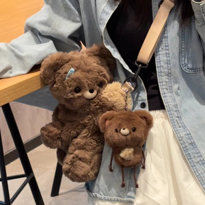 Mochila de Peluche de Oso de Alta Calidad al por Mayor, Linda Bolsa de Hombro de Dibujos Animados, Mochila Escolar para Niñas, Regalo de Cumpleaños - Product Image 2