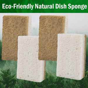 Esponja de Limpieza Multiusos Ecológica de Sisal y Celulosa Natural para Lavar Platos, en Oferta - Product Image 4
