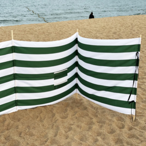 Paravent de plage de 5 mètres et 8 mètres, pare-soleil, pare-vent, personnalisé, imperméable, clôture de protection contre le vent de plage - Product Image 2