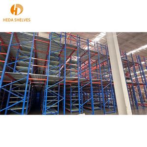 יצרן תעשייתי מחסן מתלה מדף מזנין מדפים פלטפורמת פלדה mzzanine - Product Image 2