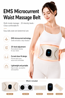 Multifunktionaler Taillen- und Bauchmassagegürtel, Verstärkter Wiederaufladbarer Massage- und Schlankheitsgürtel