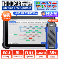 Herramienta de Diagnóstico CANFD DOIP MUCAR 892BT PRO, Escáner OBD2, Codificación ECU, Mapa de Topología, J2534 Pass-Thru, IA, Sistema Completo