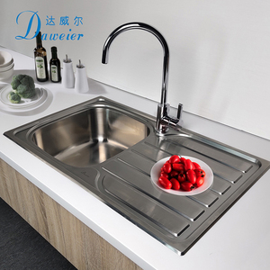 Alta calidad de encargo al por mayor de acero inoxidable Rectangular <span class=keywords><strong>independiente</strong></span> <span class=keywords><strong>fregadero</strong></span> de la cocina - Product Image 4