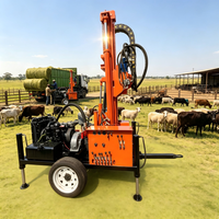 Machine de forage de puits d'eau 100m-260m, équipement de forage de puits, modèle Forage Eau Trend pour l'Afrique