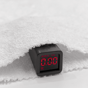 Özel toptan 320gsm çift taraflı % 100% pamuk havlu kumaş kumaş bornoz ve ev tekstili için sert banyo havlusu kumaş rulo - Product Image 5