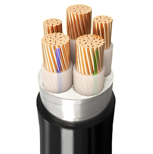 Câble en cuivre basse tension à cinq conducteurs avec isolation et gaine en PVC, 0,6 KV, pour usage en bâtiment - Product Image 4