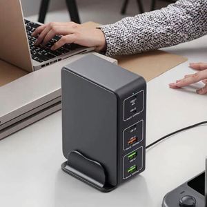 Portable Desktop 120W Multi Port Usb <b>Charger</b> Type c Usb-c PD Fast Charging Station for Multiple Devices - Product Image 6